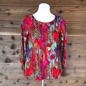 Karlie Style NKT500502 Strap Backless Blouse Sz Sm